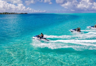 Jet Skiing at Coral Bay